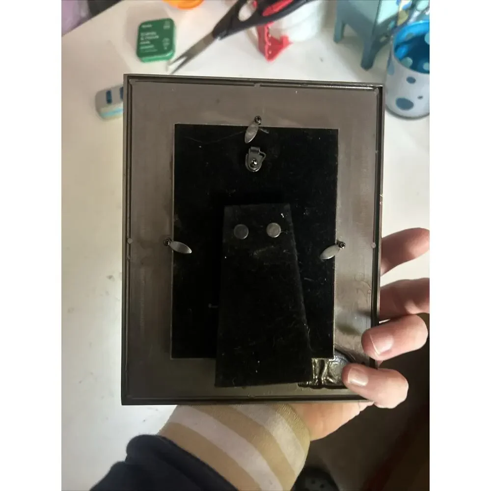Heavy Duty Metal Spoiled Rotten Dog Picture Frame for 3x5